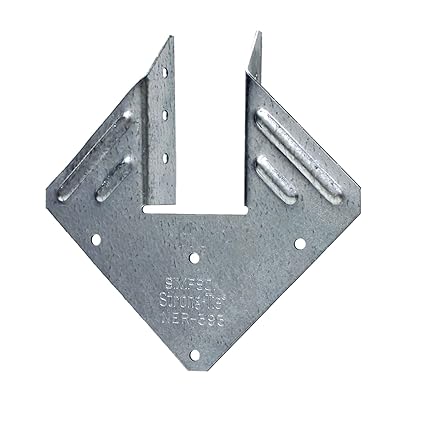 Simpson Strong Tie H1Z ZMAX Galvanized 18-Gauge Hurricane Tie 100-per Box