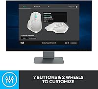 Vista 9 de Logitech MX Master 2S - Mouse inalámbrico Bluetooth Edition, multisuperficie, desplazamiento hiperrápido, ergonómico, recargable, conecta hasta 3