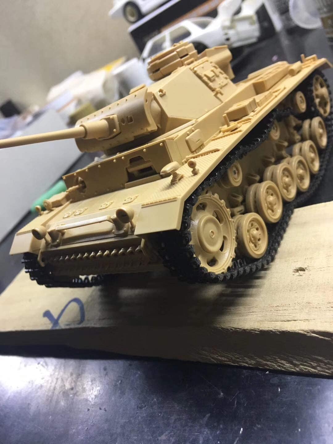 1/35 Workable Metal Track Type A Links with Pins: German Panzer III IV Tank StuG Nashorn Hummel Mid Production Model Kit