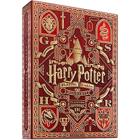 theory11 Harry Potter Playing Cards - Red (Gryffindor) Cover