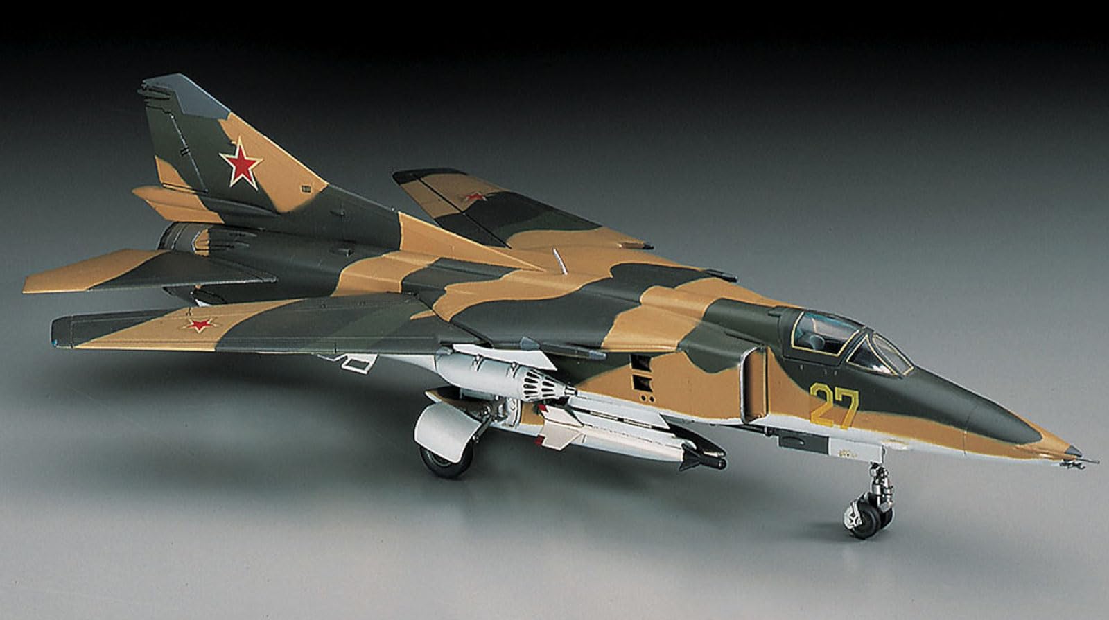 Amazon.co.jp: 長谷川工業(Hasegawa) ハセガワ 1/72 ソ連空軍 ミグ27