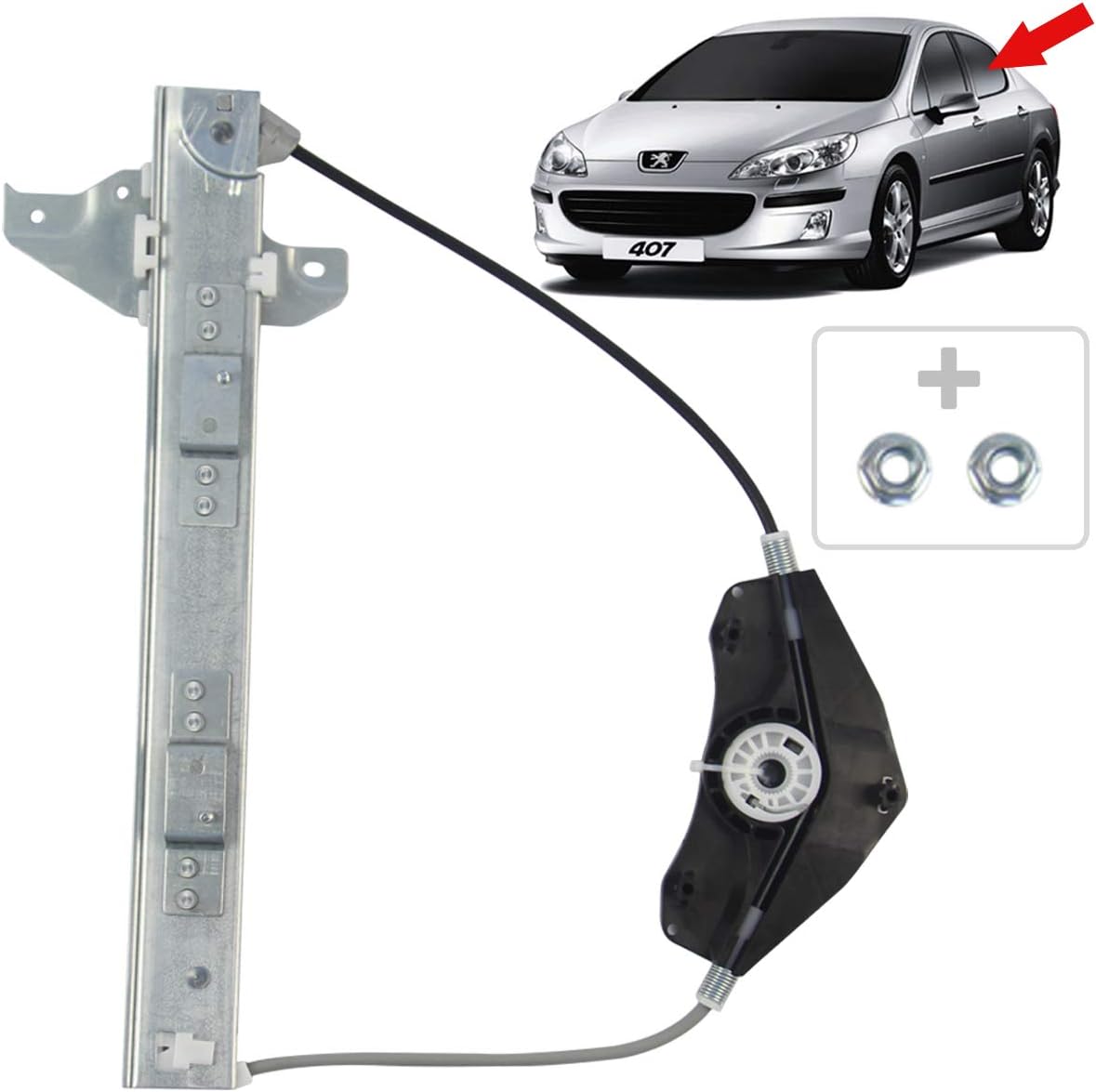 MOTORINO ALZAVETRO POSTERIORE SINISTRO VOLKSWAGEN Polo 5° Serie
