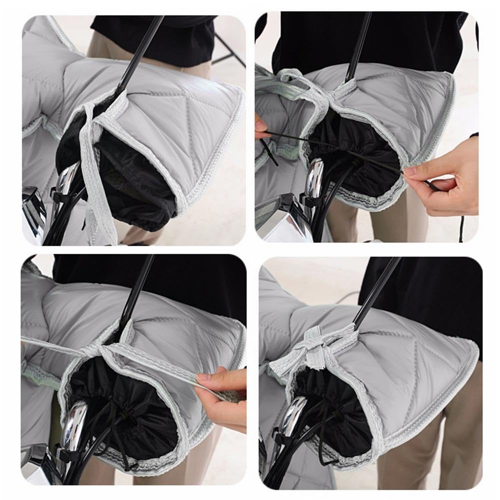 Tablier Scooter,Couvre Jambe Scooter 50 Hiver Moto Scooter Pare-Brise Couette équitation Chaud Genou Taille Jambe Tablier Coupe-Vent Couverture électrique Moto Jambe Genou Tablier