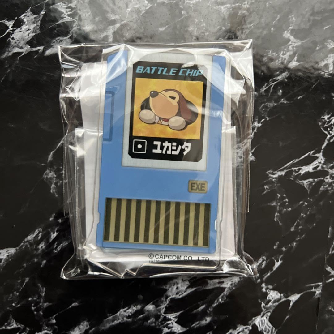 Amazon.co.jp: カプくじロックマンエグゼ バトルチップアクリル