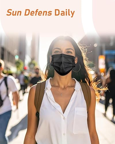 Miniatura 173 de Mascarillas desechables paquete de 100 unidades, 4 capas ASTM nivel 3 grado médico, transpirables para protección al aire libre de adultos, Sinfonía