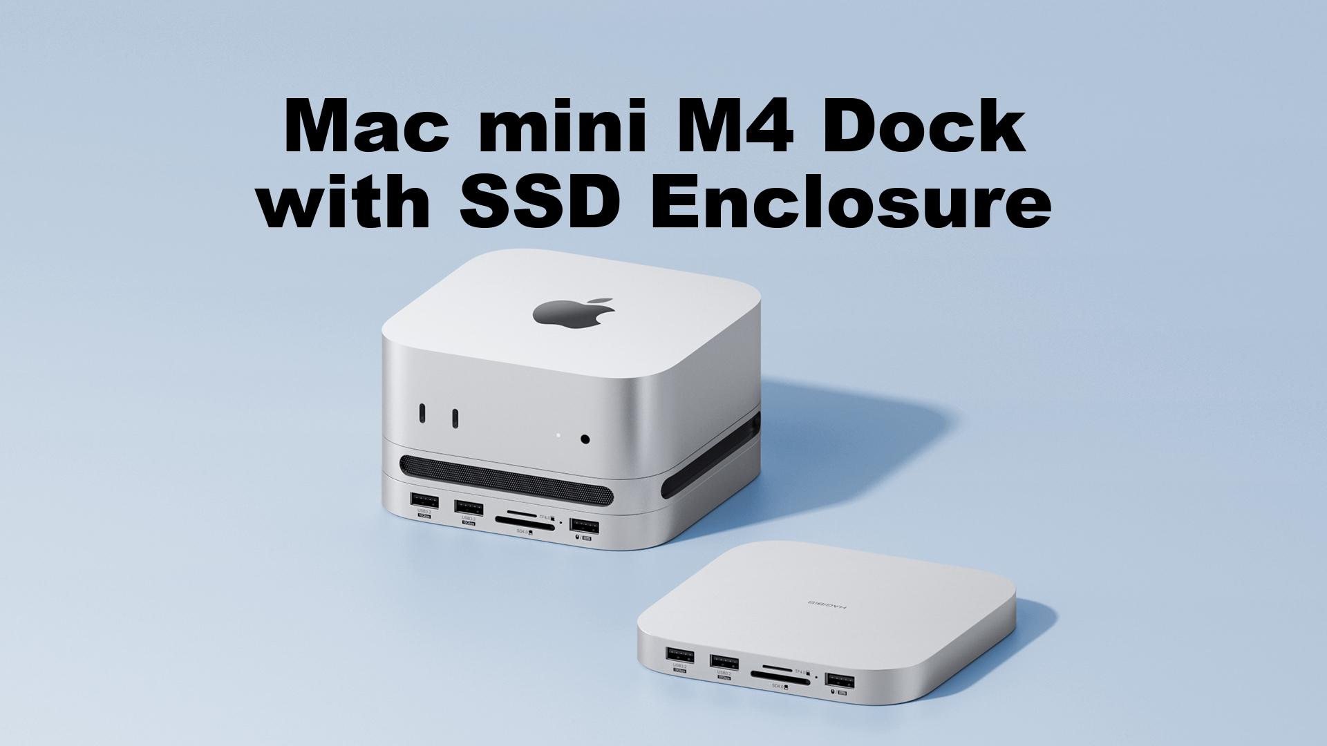Amazon.com: Hagibis Mac mini M4 Hub with M.2 SSD Enclosure