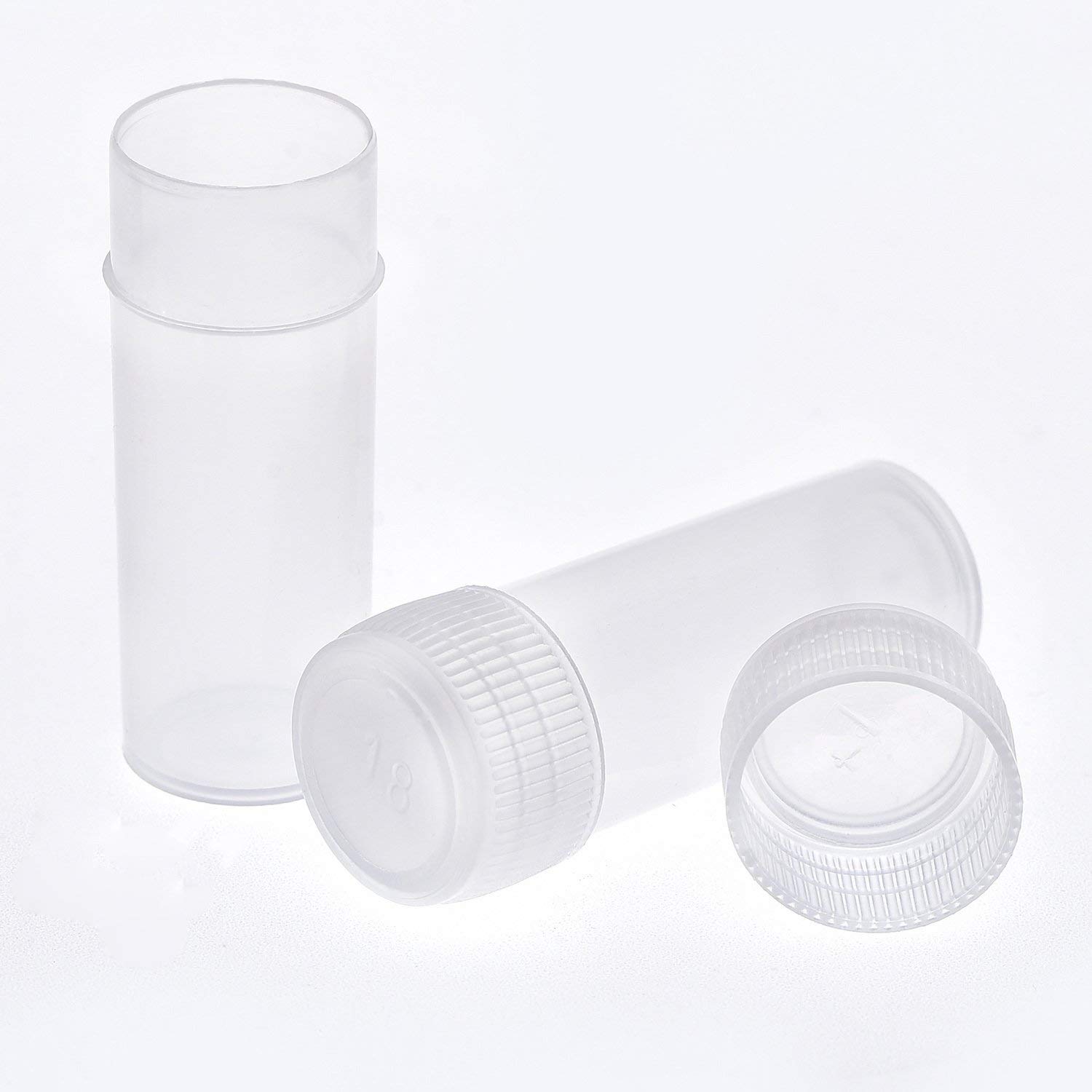 Buy 50 Pcs 5 ml Plastic Sample Bottles Small Clear Storage Container