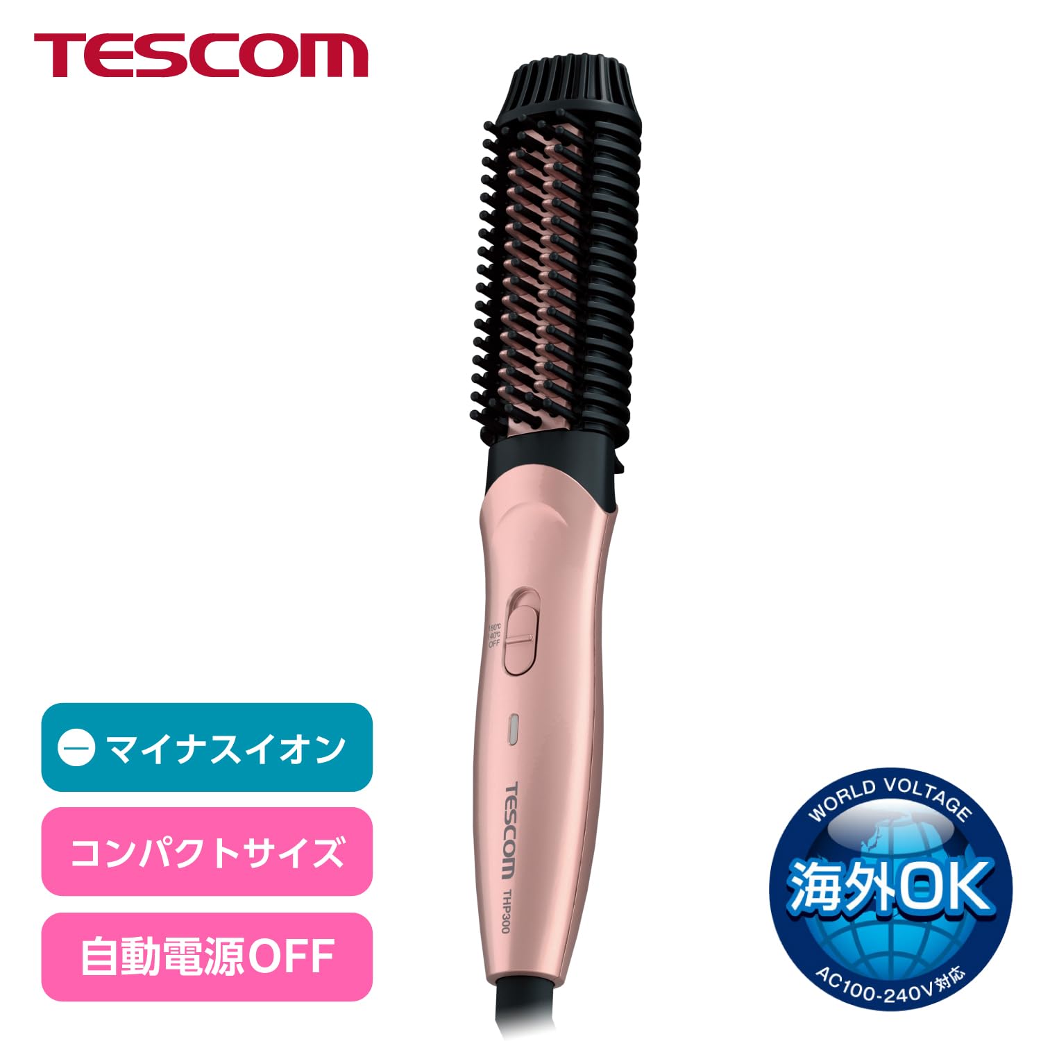 【TESCOM ホットブラシアイロン THP400】まとめ買い専用ページ 24コ TESCOM ホットブラシアイロン THP400】まとめ買い専用ページ 24