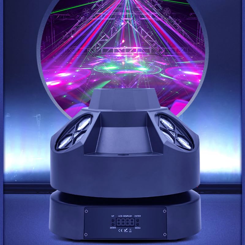12X15W LED Wiązka Reflektor Z Ruchomą Głowicą RGBW 4w1 Super Pszczoła Oko Stroboskopowe Światło Rgb DMX512 DJ Disco Stage Party Prom Bar Club na scenę imprezową(With Remote)