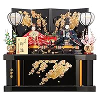 雛人形ひな人形 雛 コンパクト収納飾り 親王飾り 彦左衛門監修 熊倉聖祥原作 Amazon.co.jp: 雛人形ひな人形 雛 コンパクト収納飾り 親王飾り