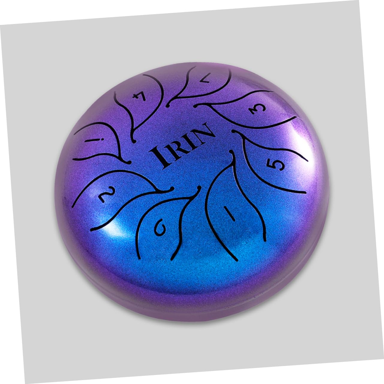 OFFSCH 1 Set Musical Instrument 5.5'' Steel Tongue Drum Mallets Ethereal Drum for Yoga Boys and Girls' Percussion Instrument for Fun