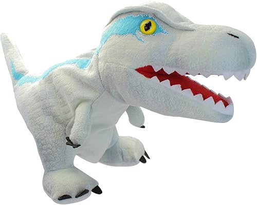 Miniatura 6 de Marioneta de mano ETS para niños, marionetas de mano de peluche, marionetas de mano, juguete de dinosaurio, marionetas de dinosaurio para niños