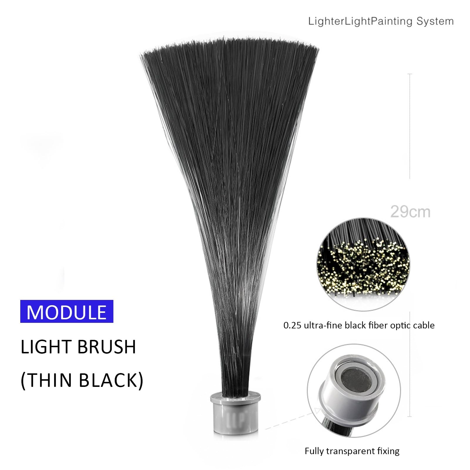 LED-Licht-Malpinsel-Starter-Set, ultrafeine optische Faser, Farbfilter für Langzeitbelichtung, Malerei, Fotografie