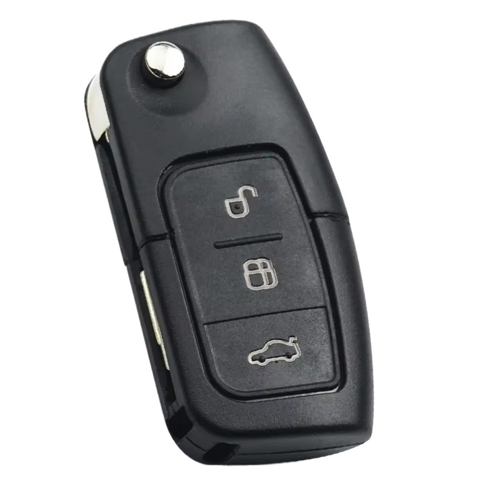 Compatibile Con Ford Per S-MAX Per Galaxy 2006 2007 2008 2009 2010 3 Bottoni Di Vibrazione Pieghevole Chiave Dell'automobile Borsette Copertura A Distanza(HU101)