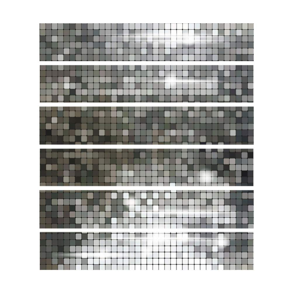 VOSAREA Stair Sticker Decals Self Adhesive Removable PVC Wall Art for Home Hallway Decor Innovative Stereoscopic Stair Treads