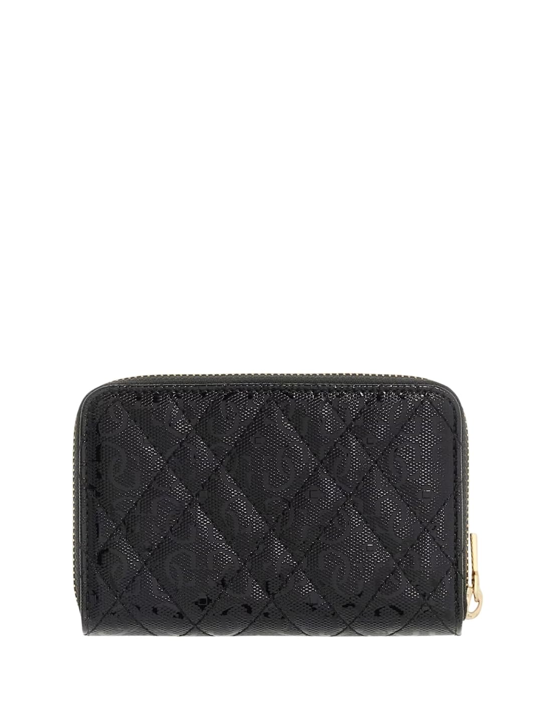 GUESS portafoglio Isemay SLG Medium Zip Wallet Black nero