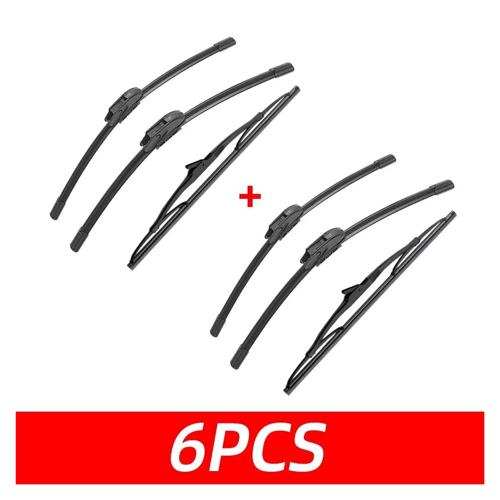 Tergicristalli Parabrezza Per Kia Per Sorento MK1 2002-2009 Spazzole Tergicristallo Anteriori Posteriori Spazzole Tergicristallo Anteriore Spazzole Tergicristallo Posteriori Finestra Tergicristallo(6