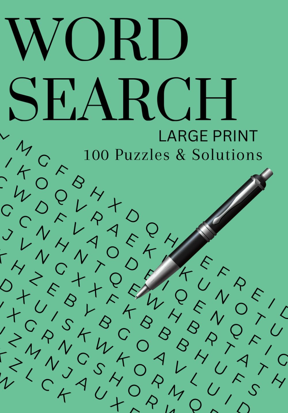 Word Search: 125 Page Puzzle Book; 6x9 Inch