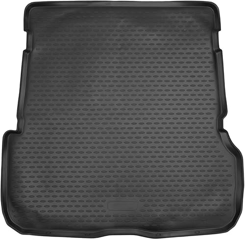 OMAC Alfombrillas de maletero para Mercedes-Benz GLS-Class X167 2020-2023 Revestimientos de carga 3D negros - Goma - Protección para todo tipo de