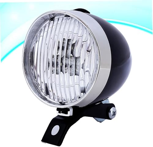 Miniatura 8 de Kisangel 2 unids retro bicicleta luces vintage bicicleta faro recargable LED bicicleta luz bicicleta faros para lámpara de cabeza