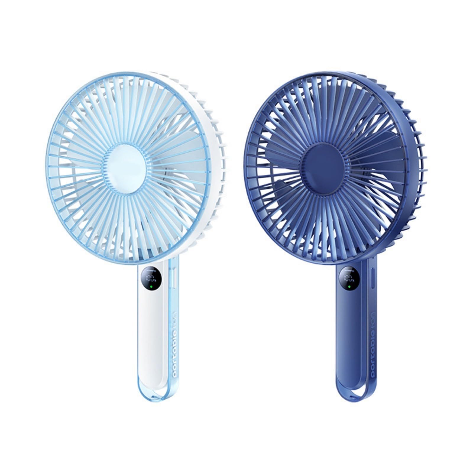 Flussi d ' velocità Ventilatore da Tavolo USB Uso prolungato della Batteria Leggero per Viaggi in Ufficio attività all ' Aperto Ventilatore Portatile Alimentato a Batteria