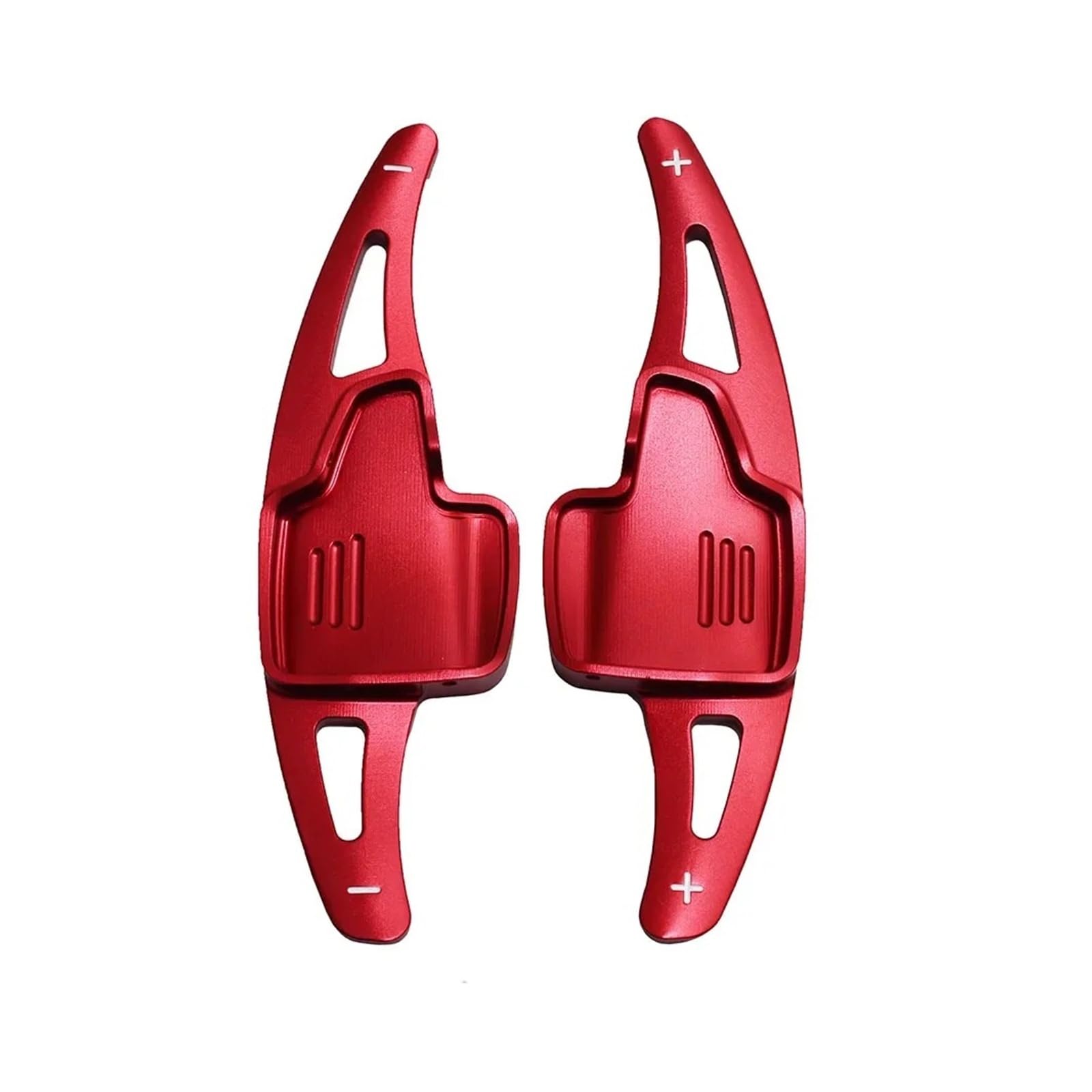 PLMNHSS Car Steering Wheel Shift Paddle Blade for for Puma for Ecosport for Focus for Titanium for ST for Wagon for Kuga for EcoBoost Car Wheel Shift Paddle Shifter(Red)