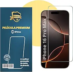 Pel�cula Nanoshield Danet Premium para iPhone 16 Pro Max 6.9' - Prote��o Anti-Digital e Resist�ncia Superior a Impactos