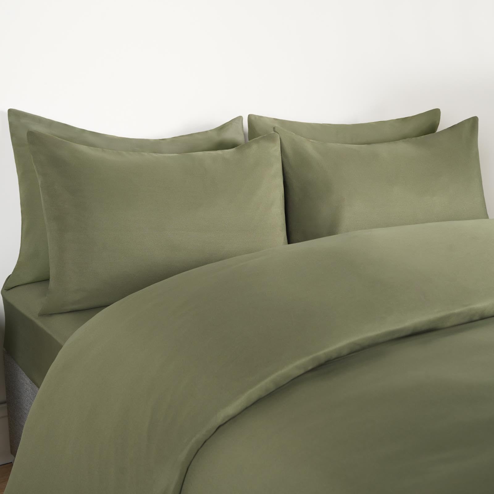 OHS Microfibre Pillowcases - Standard - Khaki