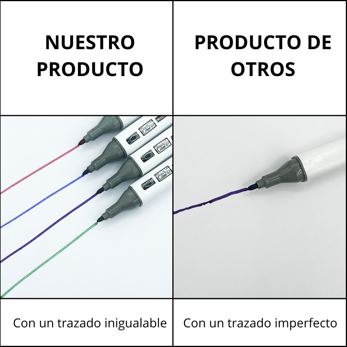 Set de Rotuladores Duales: 80 rotuladores doble punta, rotuladores profesionales, caja rotuladores – Para uso en diseño, renderizado, cómics, proyectos de bricolaje. (80)