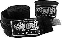 SPANK Bandagem Atadura Elástica Muay Thai Boxe 5 metros - Faixa Boxe - Muathai - Kickboxing - Karate - MMA - Artes Marciais - Profissonal - Proteção Mãos e Punhos - Treino Unissex