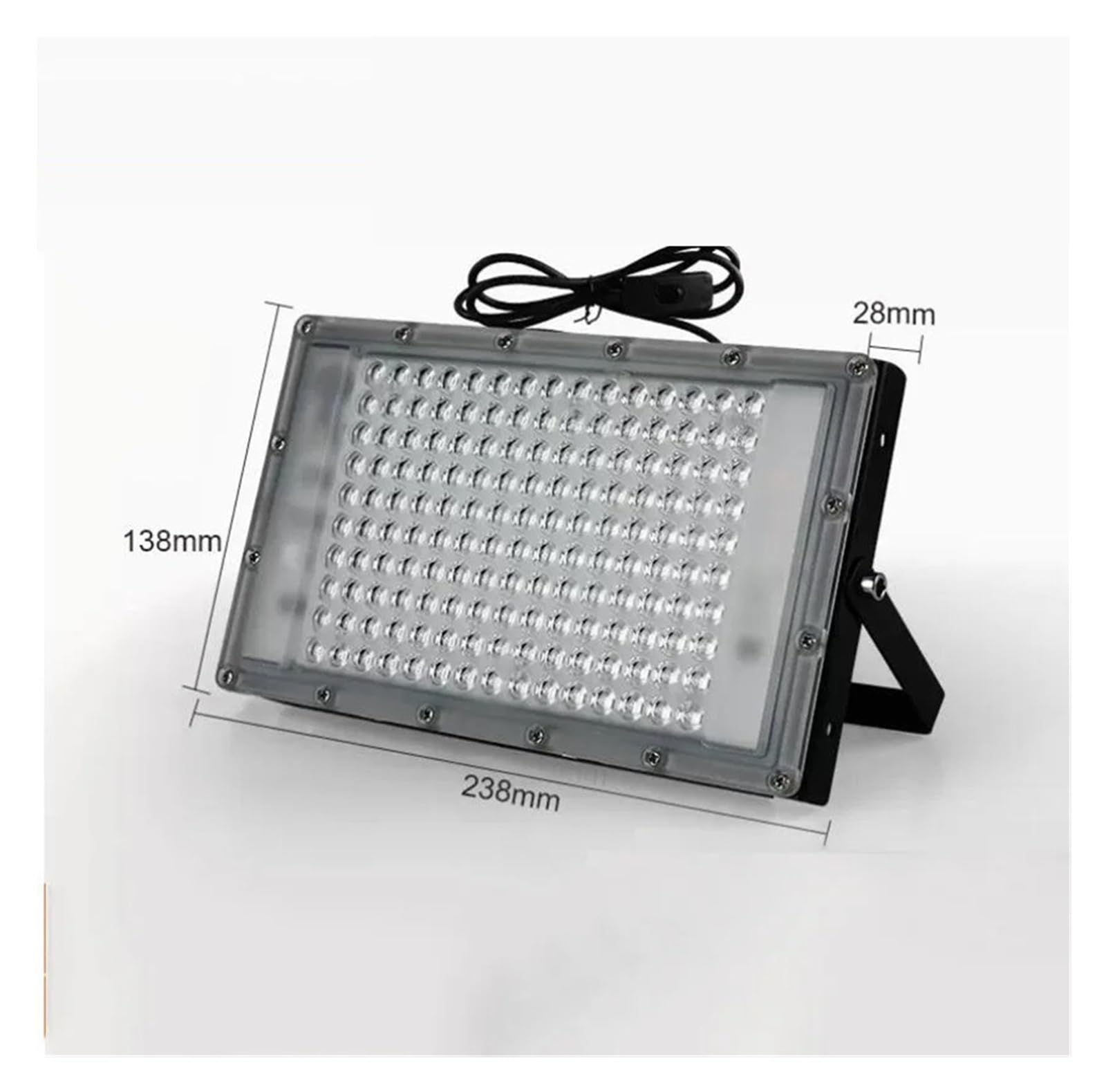 Luce LED UV, LED 100W 300W Luce nera 395nm UV Lampada polimerizzante a raggi ultravioletti Rilevamento fluorescente Colla senza ombre Lampada in resina di olio verde per unghie in gel UV e polimerizza