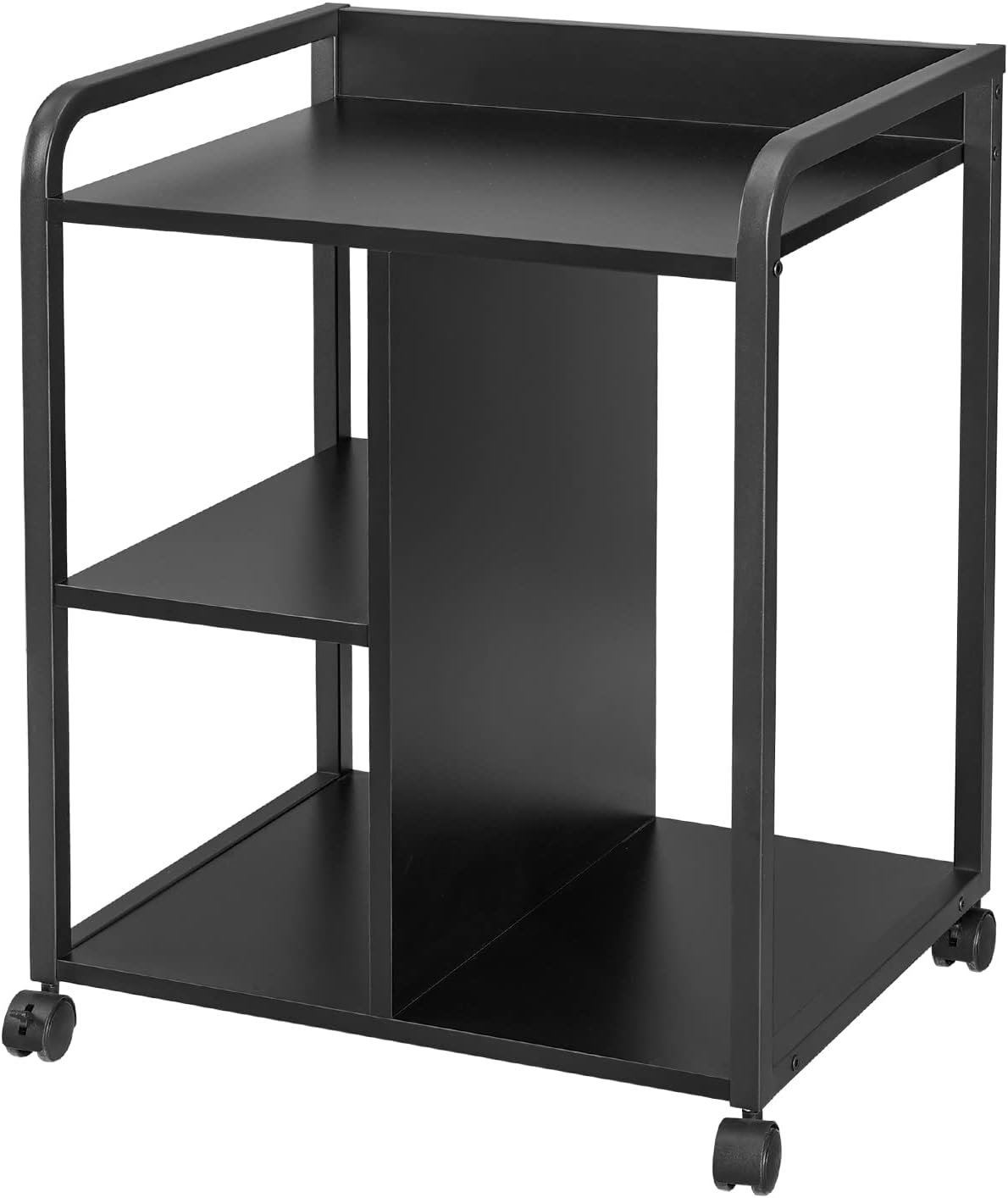 Buy Bertha Burney Mobile Printer Stand with Storage, 3Tier Under Desk