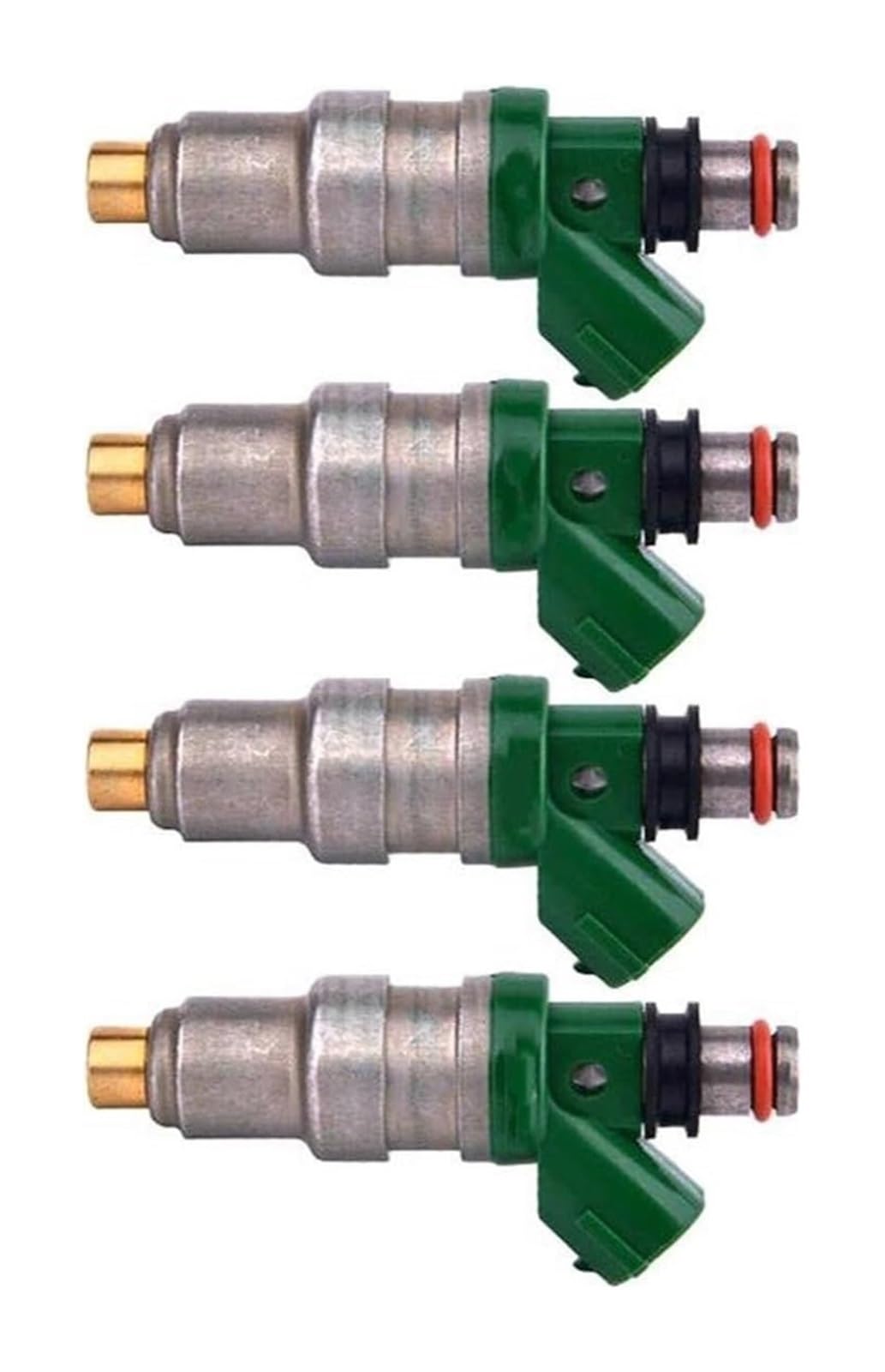 Qwqwfa One Color Petrol Fuel Injector For Toyota Eu For Starlet 1996 For Corolla 1995 1.3L 4E-Fe For Tercel 1994 For Paseo 1994-1995 .5L 5E-Fe 23250-11110 Engine Parts 4Pcs Fuel Injector
