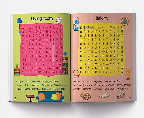 101 Word Search Activity Book: Large Grid Word Search Puzzles for Kids With Attractive Illustrations - Image 8