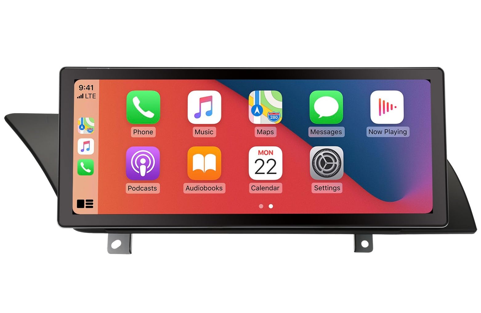 10,25" Qualcomm 8 Core Android 14 Autoradio Carplay & Android Auto pour Audi A4 B8 A5 S4 S5 Concert/Symphony Radio MMI GPS Navigateur IPS Écran Tactile WiFi 4G Dab+ Bluetooth 5.1 4GO+64GO
