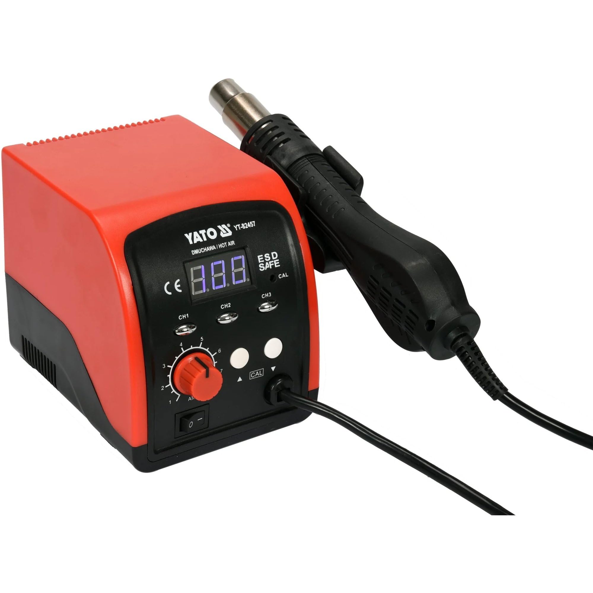 Yato STACJA LUTOWNICZA Hot Air 750W Z WYŚWIETLACZEM LED