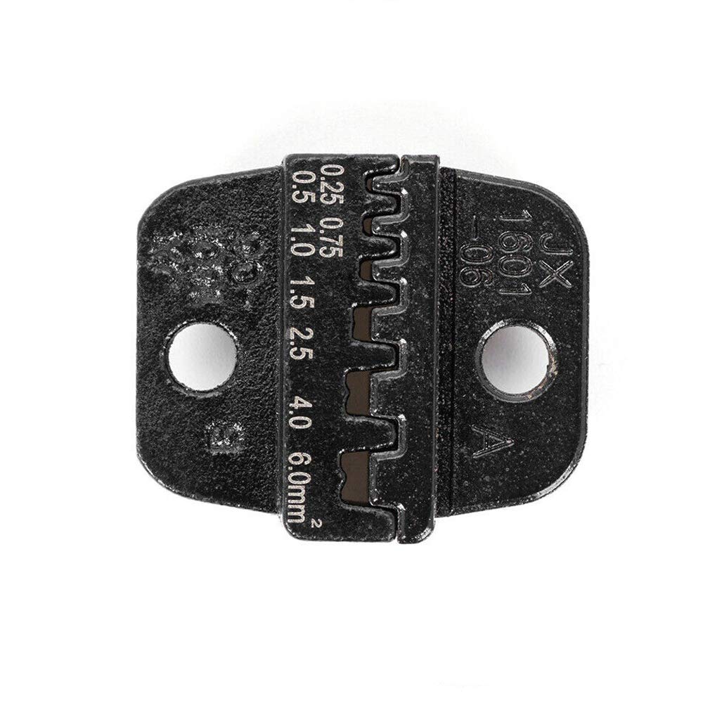 Senrise Black Jaws Mold 24-10Awg 0.25-6.0Mm² Crimper Jaw Insulated Bare Terminal Jaw For Crimping Pliers