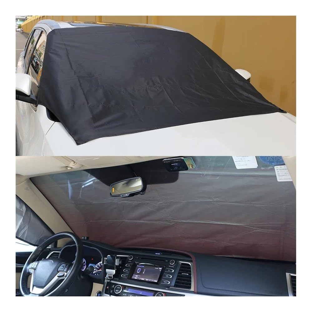Couverture Pare-Brise Voiture Pare-Brise Avant De Voiture Couverture De Glace Et De Neige pour Hybride pour Yaris pour Auris Bache Pare-Brise