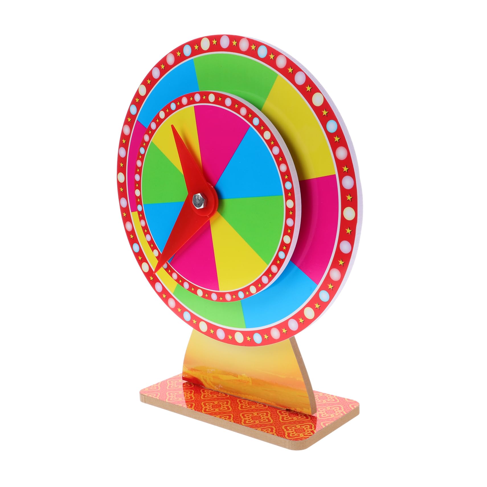 Yardwe Ruota Gioco Girevole Premi Gioco della Lotteria e Giradischi da Te per FESTIVITÀ e Eventi Accessorio per Giochi da Tavolo