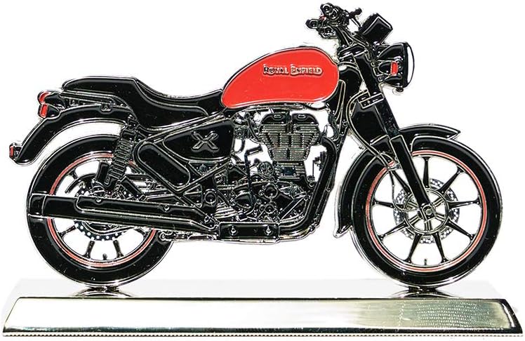 Royal Enfield Paper Thunderbird X 2D Scale Model Red