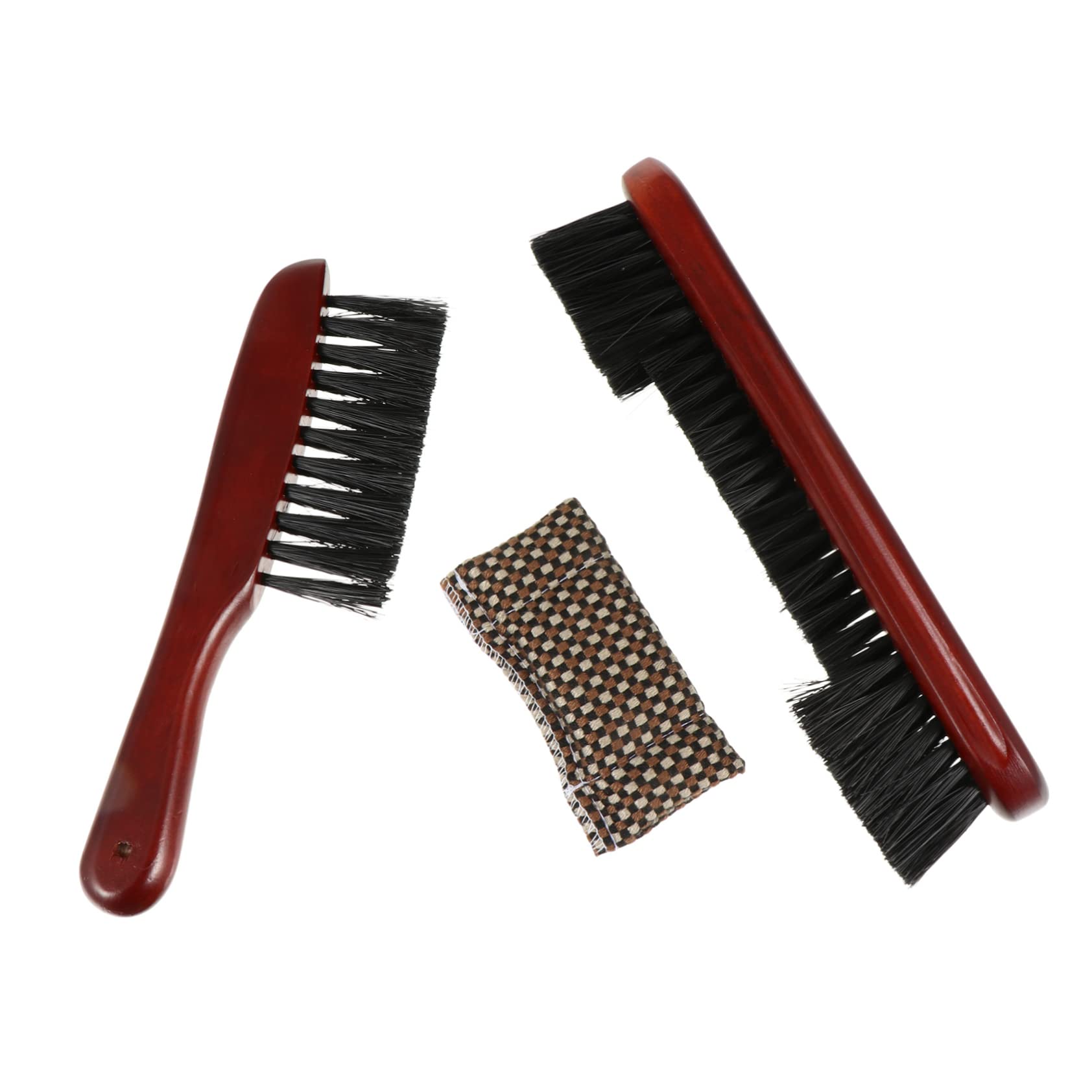 GOOHOCHY 1 Set Billiard Table Brush Pool Table Rail Brush Cleaning Practical Billiard Cloth for Ease of Use