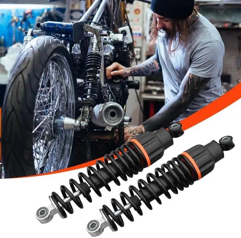 Bike Rear Shock Rear Shock Absorbers Absorber and Suspension Spring Adjustable Air for Enhanced
