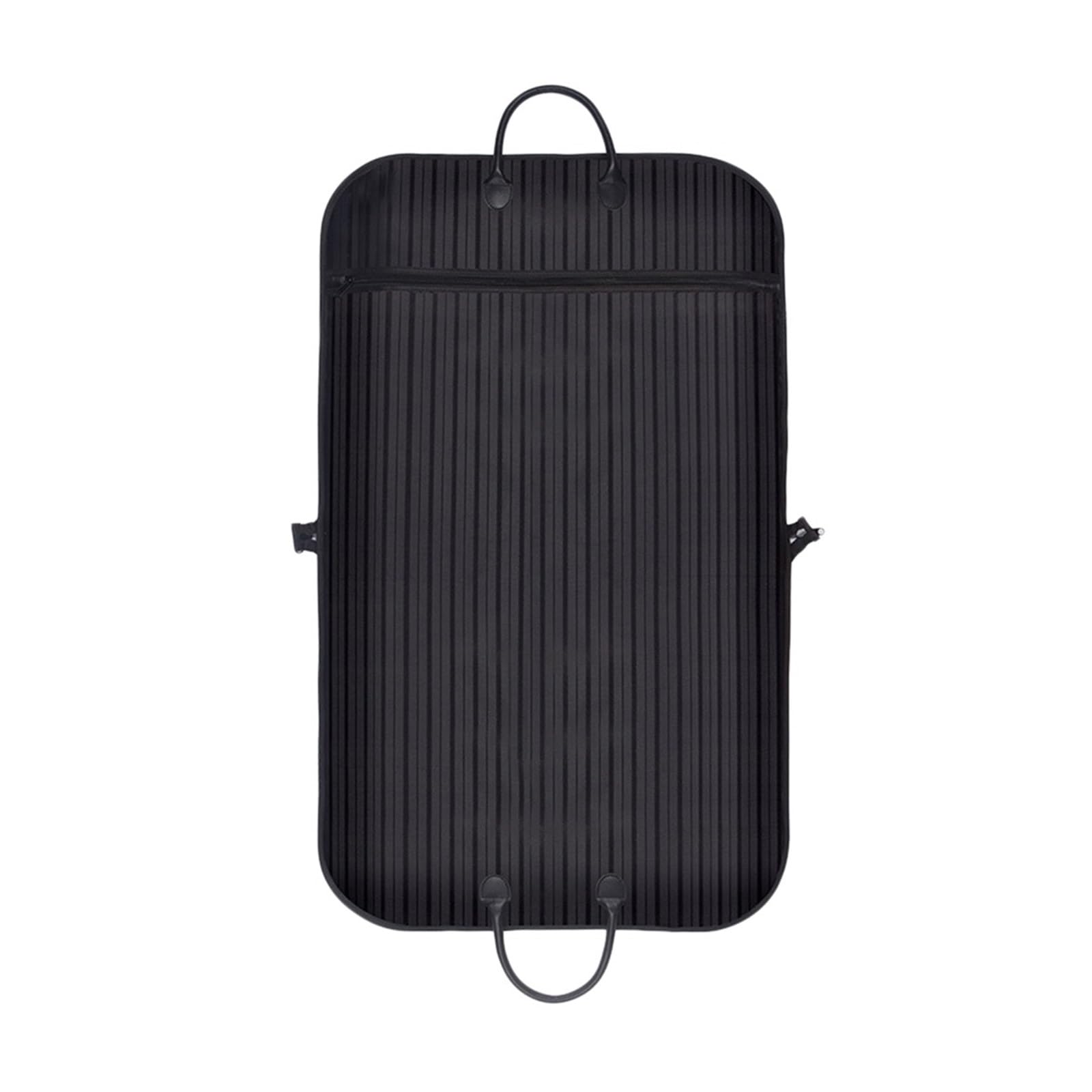 Ozlcua Black Suit Cover Bag Suit Cover Striped Suit Coat Bag Clothing Storage Bag Breathable Garment Suit Cover Clothes Dress Carrier Bag