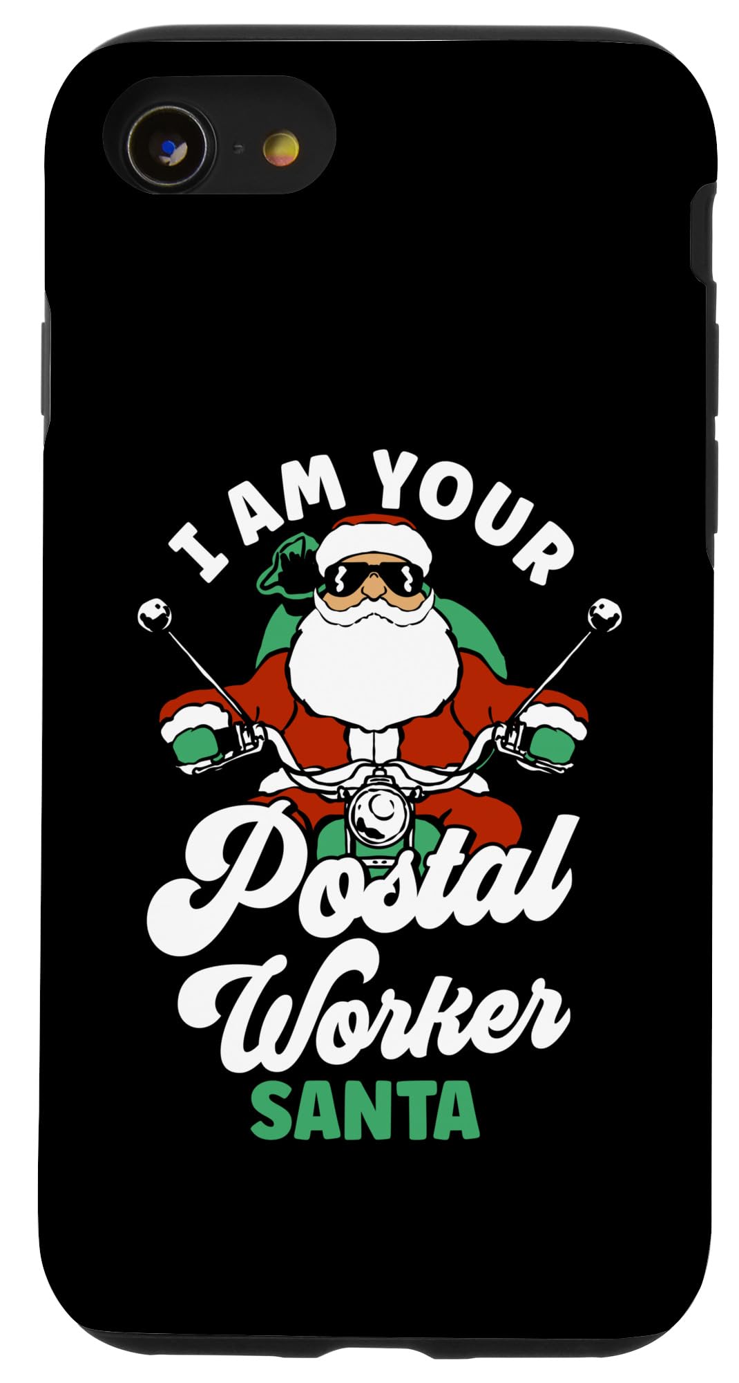 iPhone SE (2020) / 7 / 8 Postal Worker Santa Funny Christmas Design Case