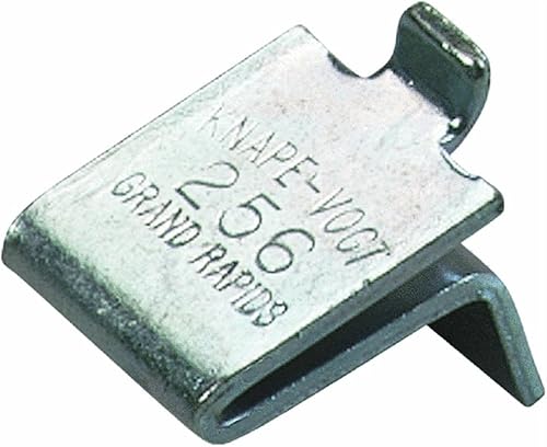 Knape & Vogt 256P-ZC - Soporte para estantes, 12 unidades, zinc