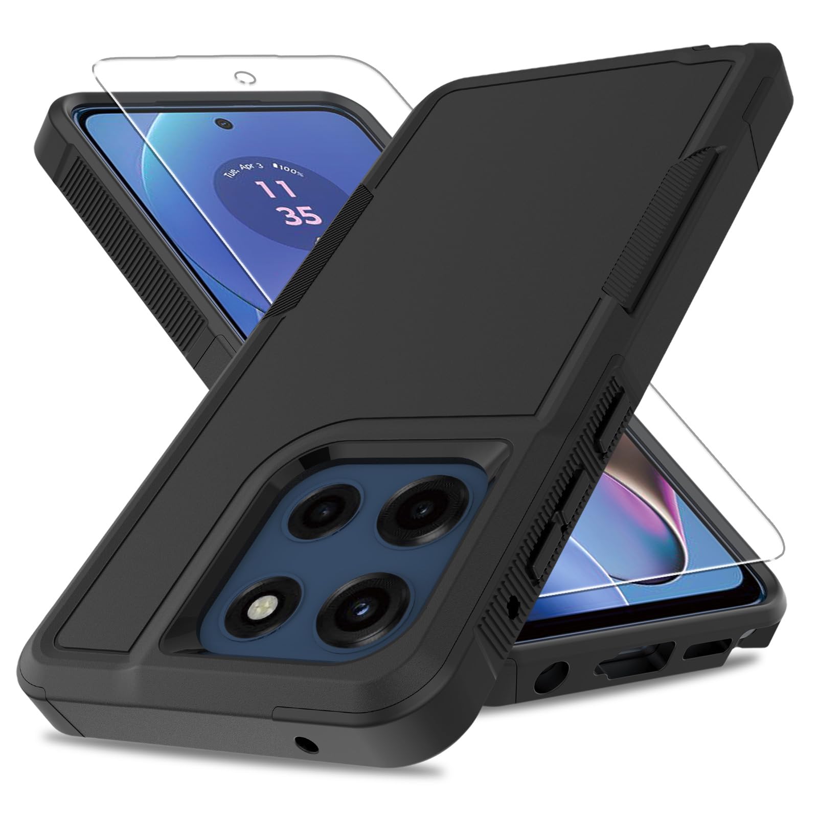 Custodia Portafoglio Magnetica PONRFEKT Per Motorola Moto G