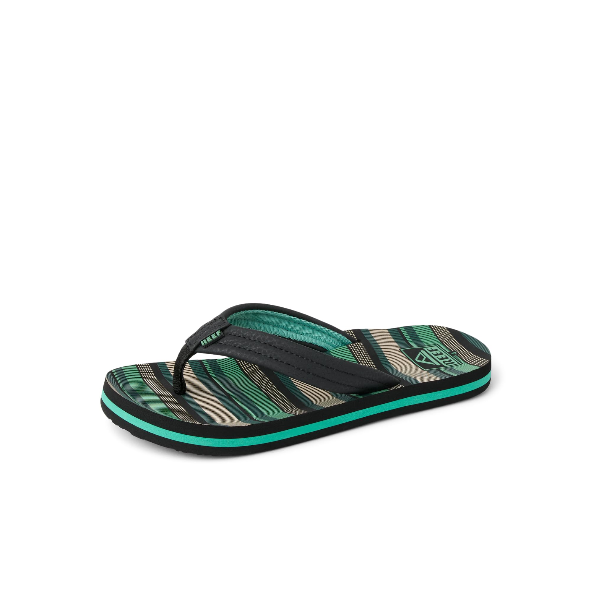 REEF Boys Kids Ahi Beach Flip Flop, Soft Cushion Footbed, Water Friendly