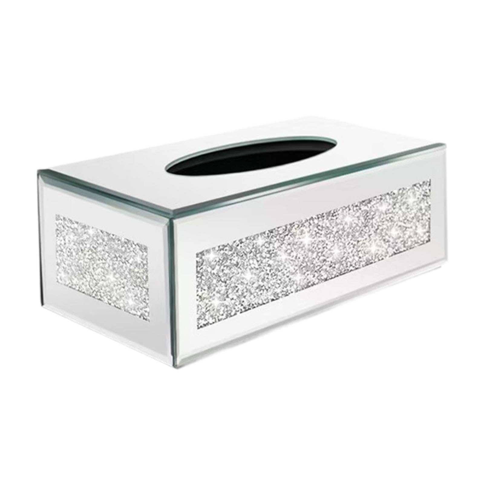 Support de rangement pour serviettes en papier sur comptoir, Argent