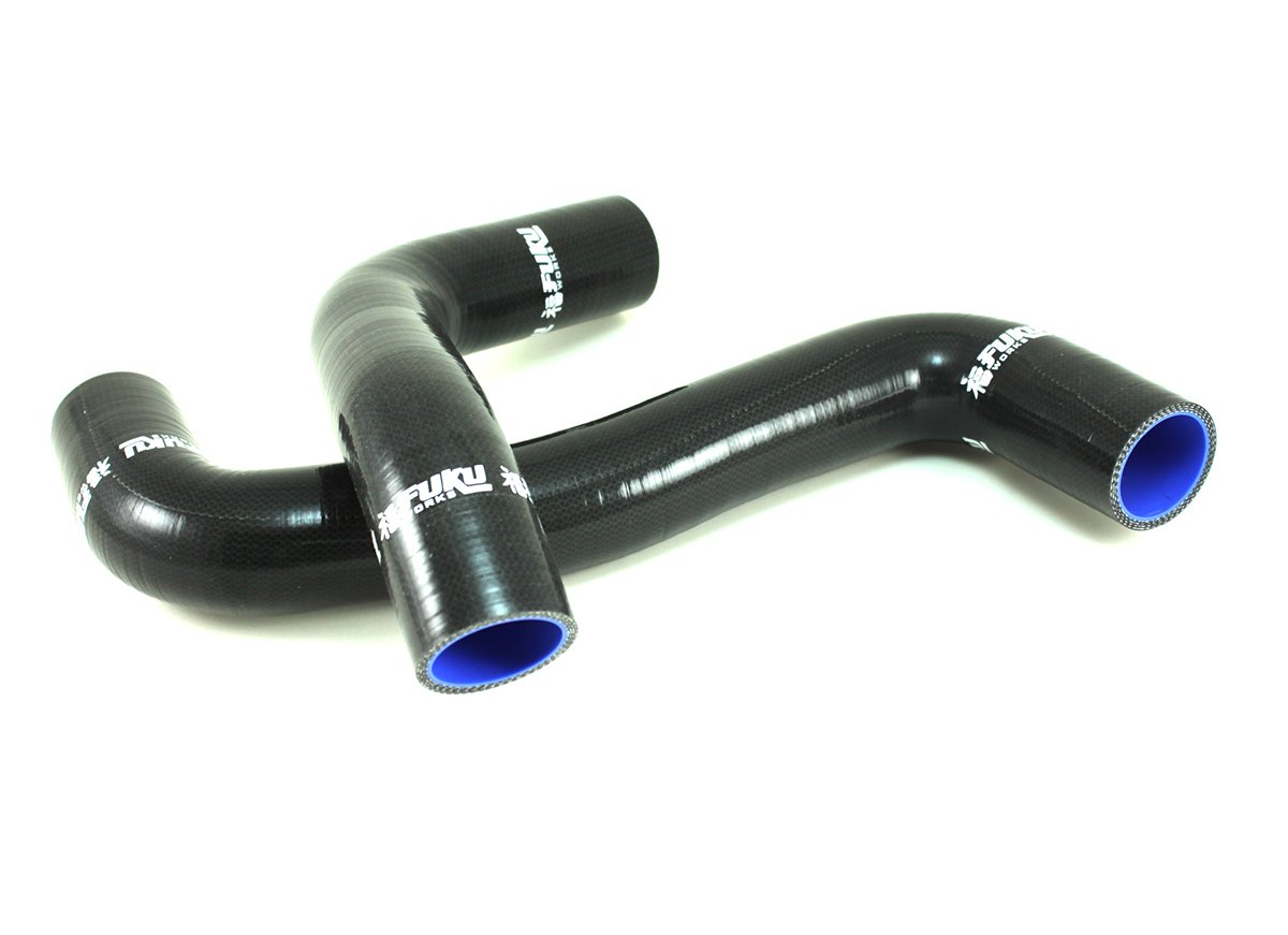 Black Silicone Radiator Hose Kit fits on 2002-2007 Subaru Impreza WRX STI