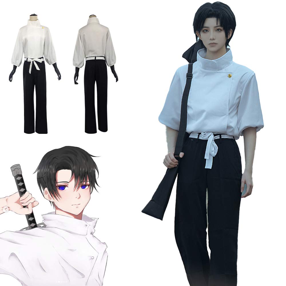 Amazon.co.jp: 優品制作 乙骨憂太（おっこつゆうた ） コスプレ 呪術廻
